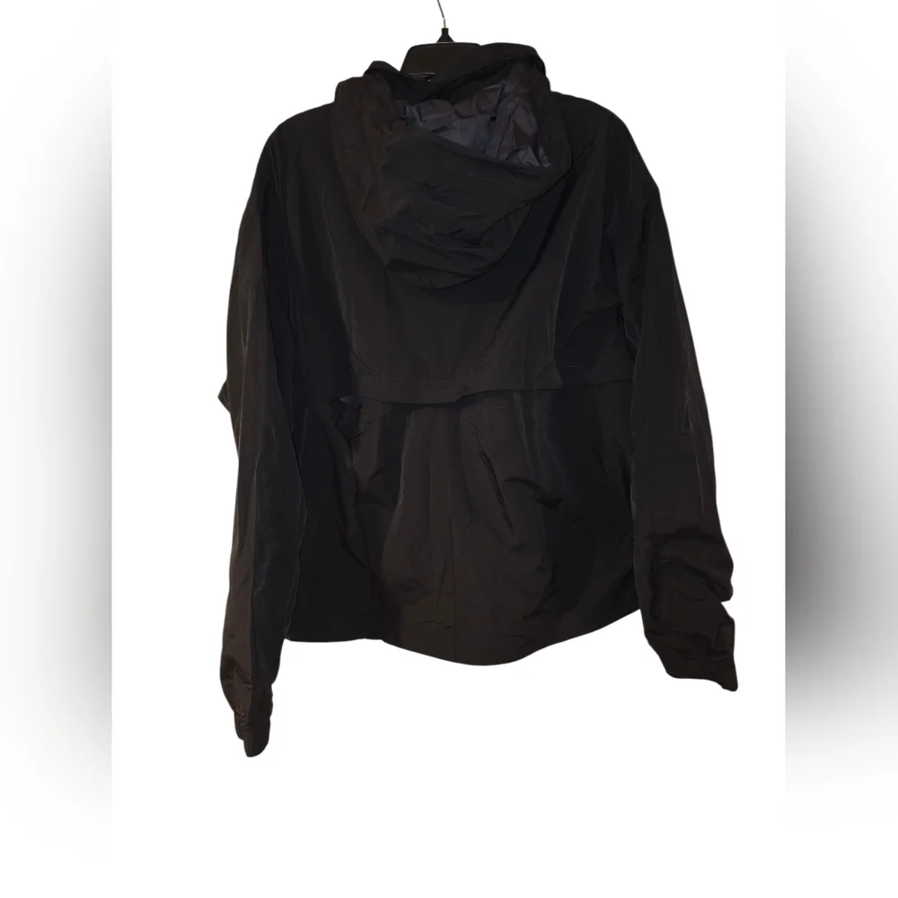 NWT Nike Tech Zip Jacket Black Hidden Hood UPF 40+ Men's S FZ0714-010 $225